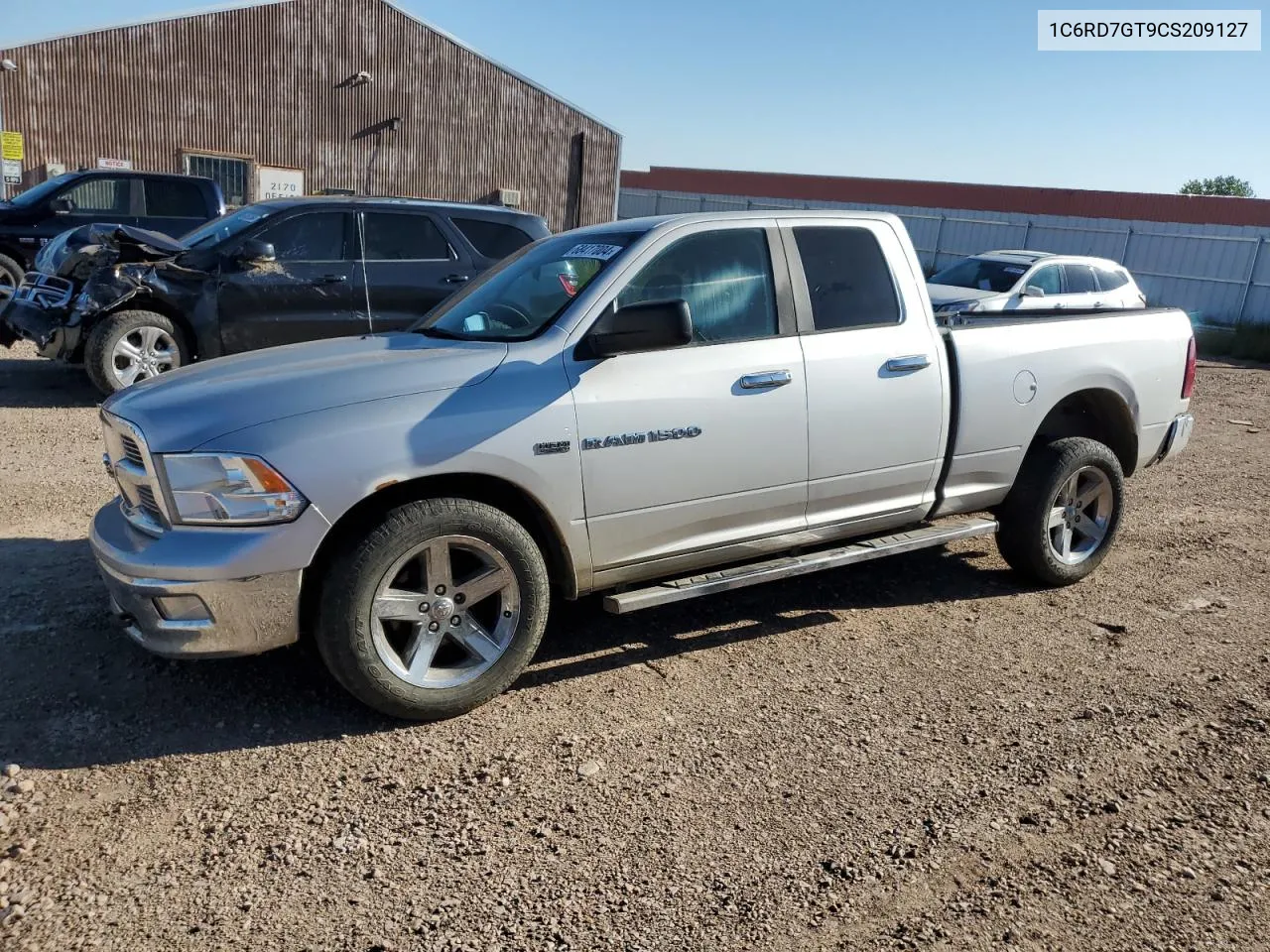 2012 Dodge Ram 1500 Slt VIN: 1C6RD7GT9CS209127 Lot: 68417004