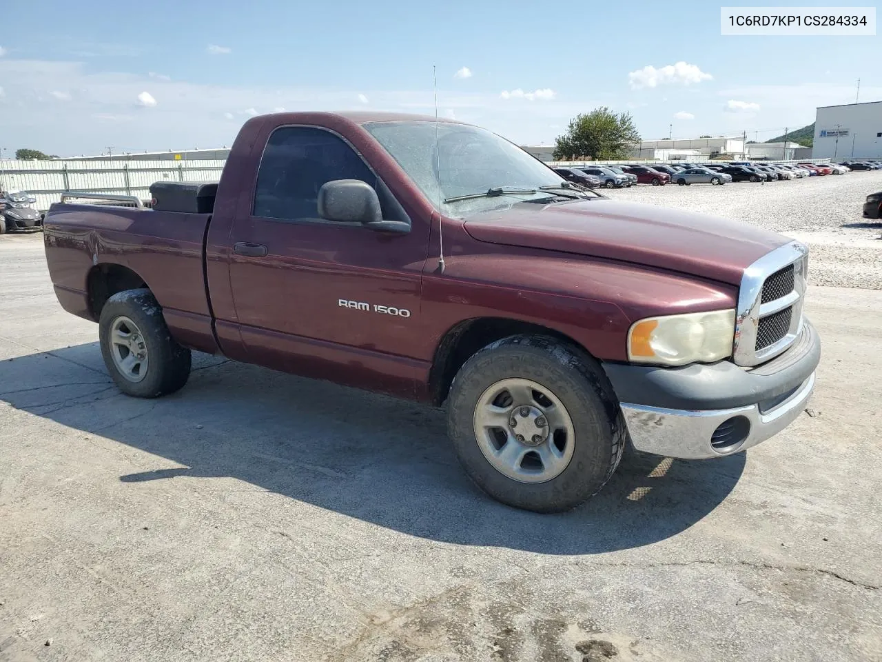 2012 Dodge Ram 1500 St VIN: 1C6RD7KP1CS284334 Lot: 68420534