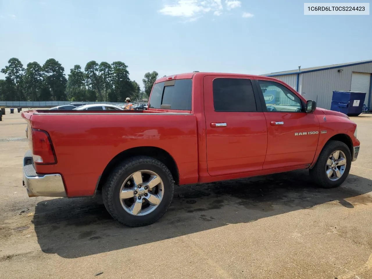 1C6RD6LT0CS224423 2012 Dodge Ram 1500 Slt