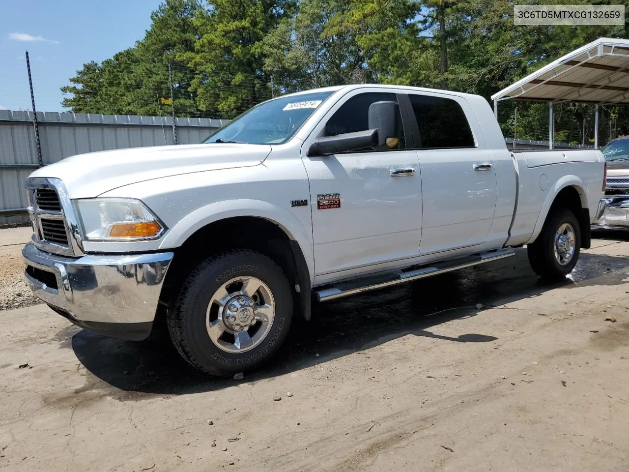 3C6TD5MTXCG132659 2012 Dodge Ram 2500 Slt