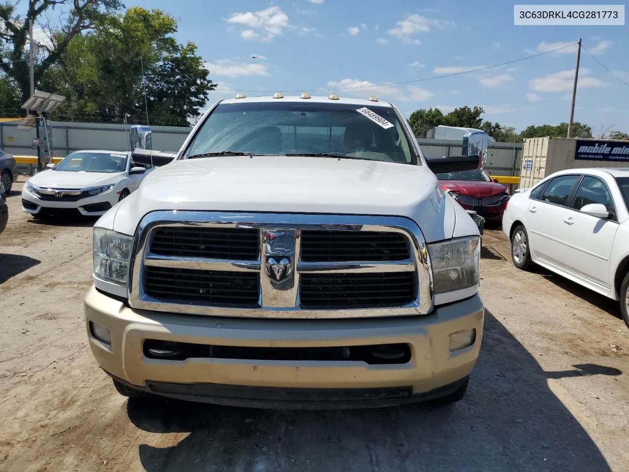 3C63DRKL4CG281773 2012 Dodge Ram 3500 Longhorn