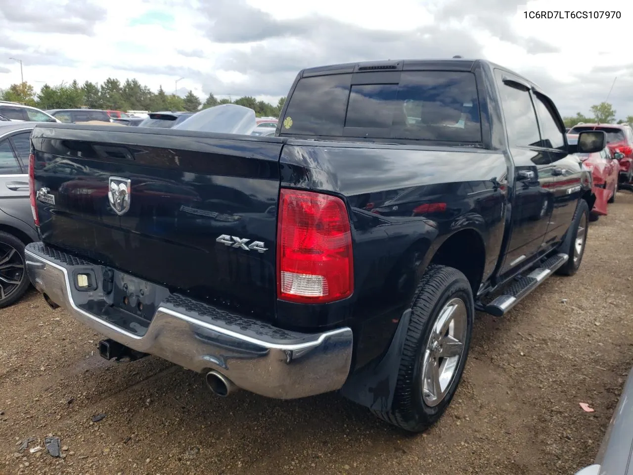 1C6RD7LT6CS107970 2012 Dodge Ram 1500 Slt