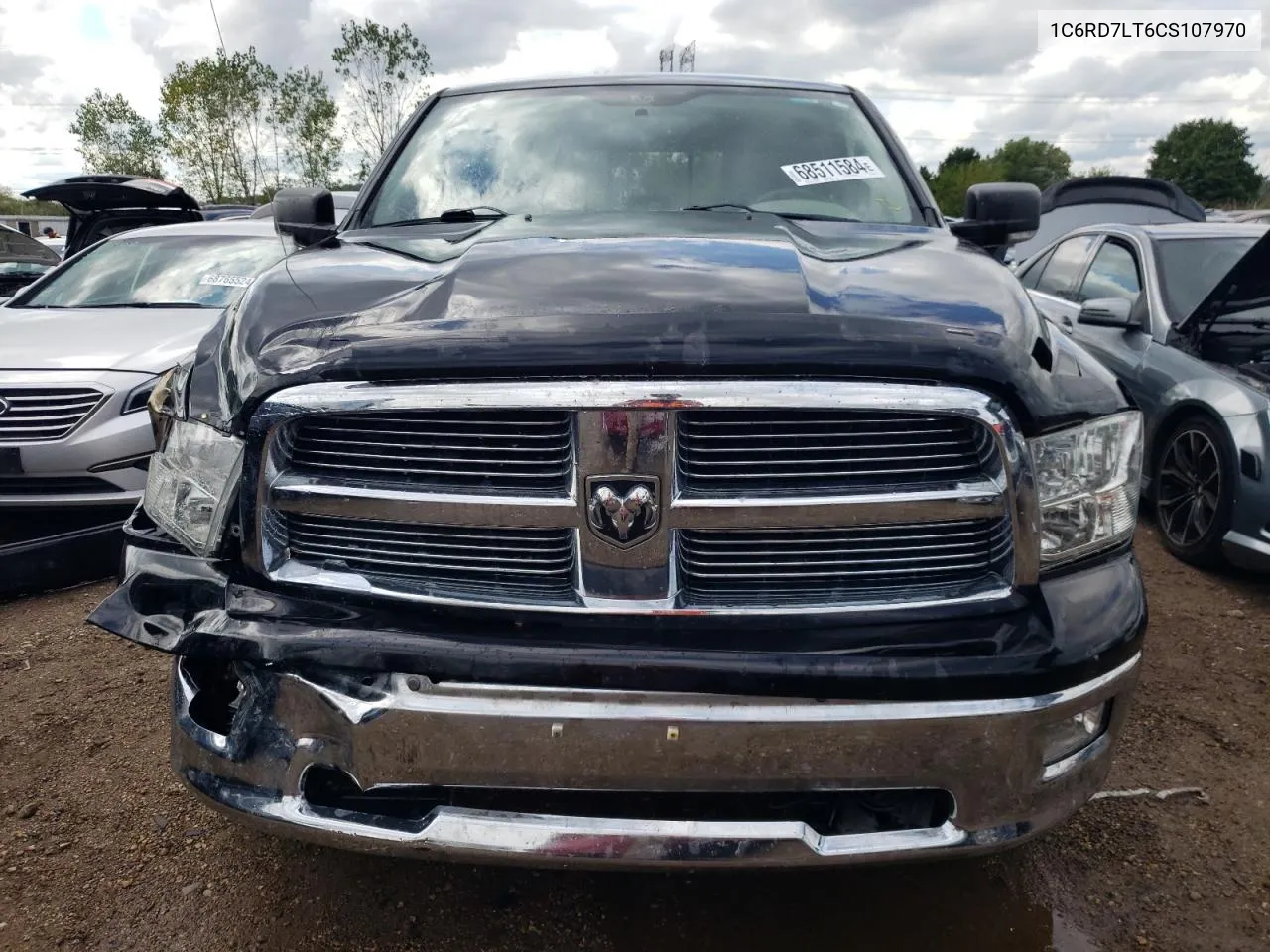 1C6RD7LT6CS107970 2012 Dodge Ram 1500 Slt