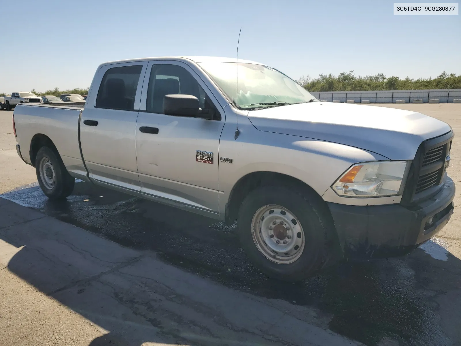 2012 Dodge Ram 2500 St VIN: 3C6TD4CT9CG280877 Lot: 68532714