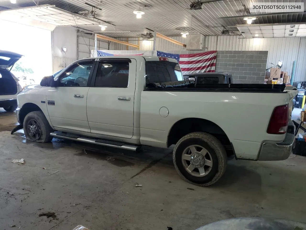 2012 Dodge Ram 2500 Slt VIN: 3C6TD5DT5CG112948 Lot: 68581694