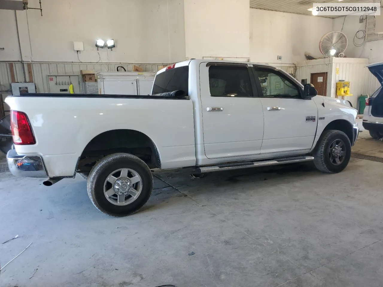 2012 Dodge Ram 2500 Slt VIN: 3C6TD5DT5CG112948 Lot: 68581694