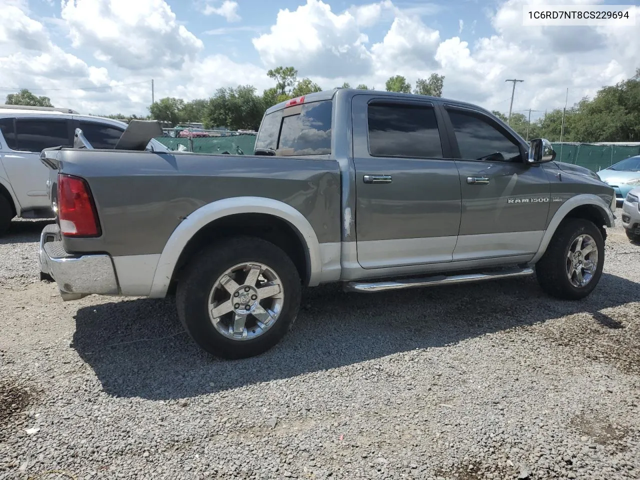 2012 Dodge Ram 1500 Laramie VIN: 1C6RD7NT8CS229694 Lot: 68630024