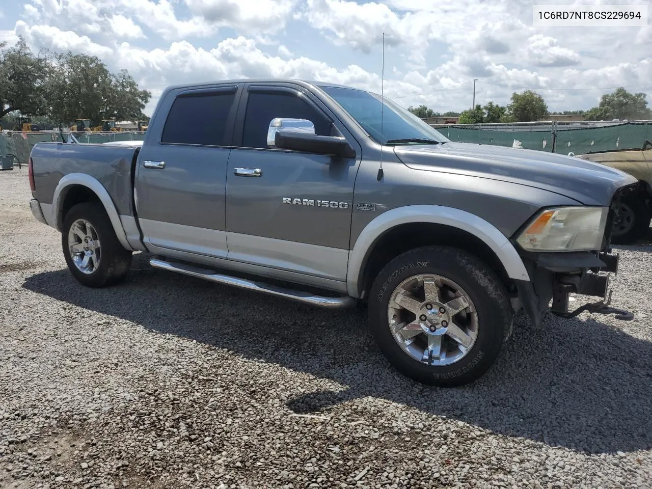 2012 Dodge Ram 1500 Laramie VIN: 1C6RD7NT8CS229694 Lot: 68630024