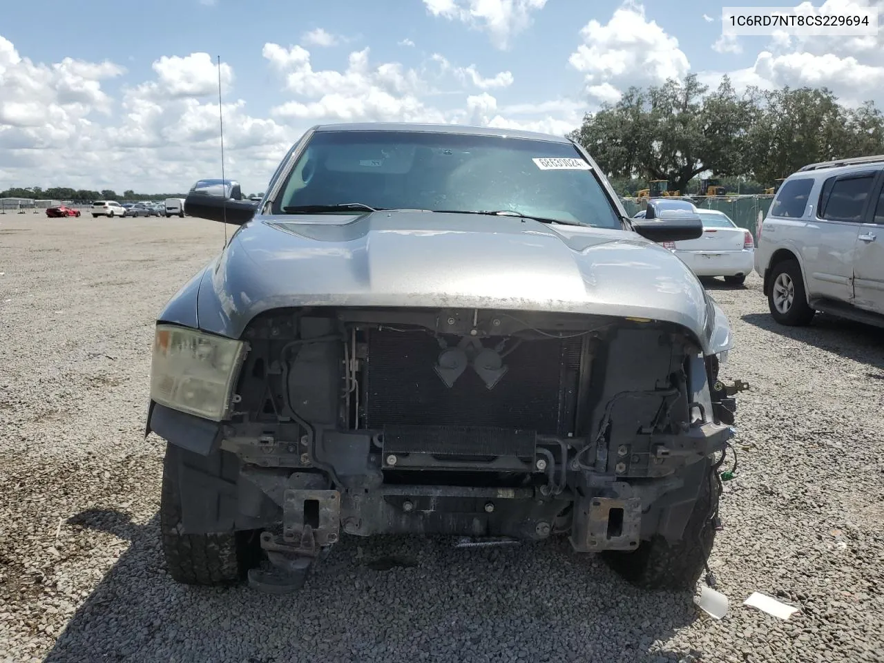 2012 Dodge Ram 1500 Laramie VIN: 1C6RD7NT8CS229694 Lot: 68630024