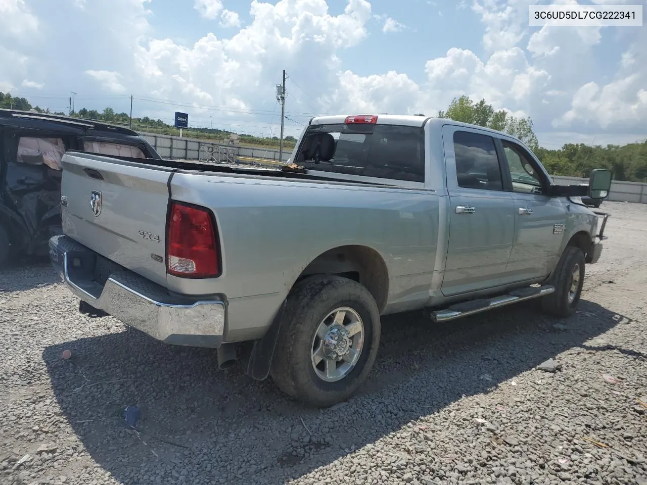 2012 Dodge Ram 2500 Slt VIN: 3C6UD5DL7CG222341 Lot: 68642704