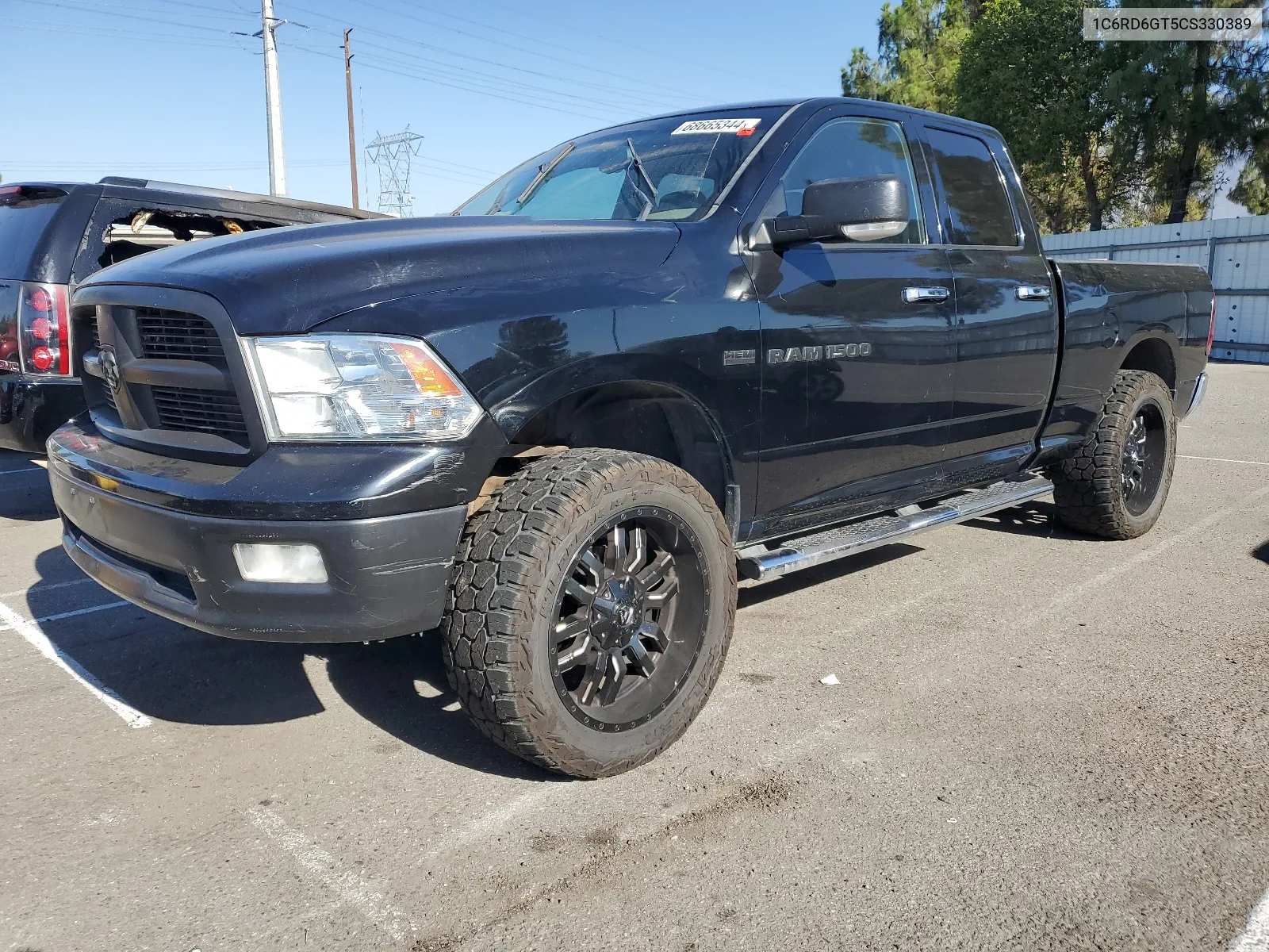 1C6RD6GT5CS330389 2012 Dodge Ram 1500 Slt