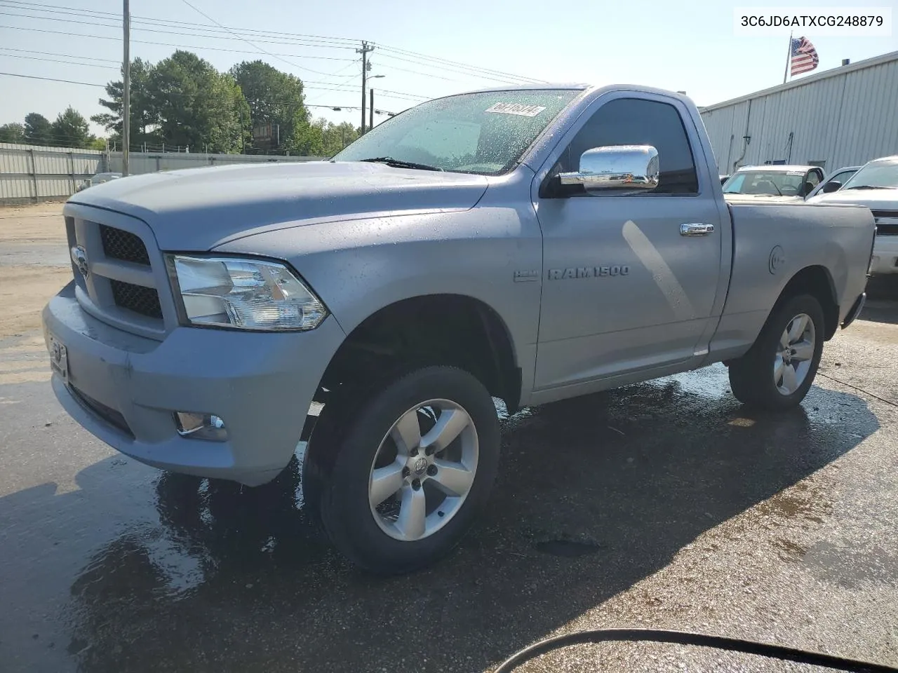 2012 Dodge Ram 1500 St VIN: 3C6JD6ATXCG248879 Lot: 68716374