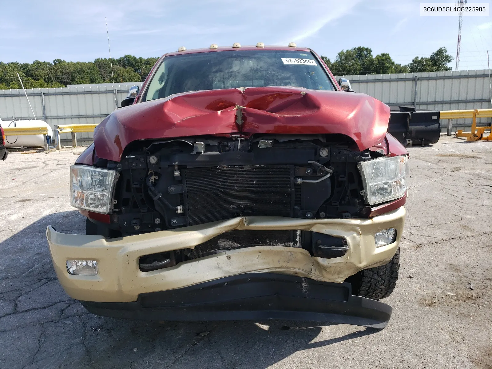 2012 Dodge Ram 2500 Longhorn VIN: 3C6UD5GL4CG225905 Lot: 68752344