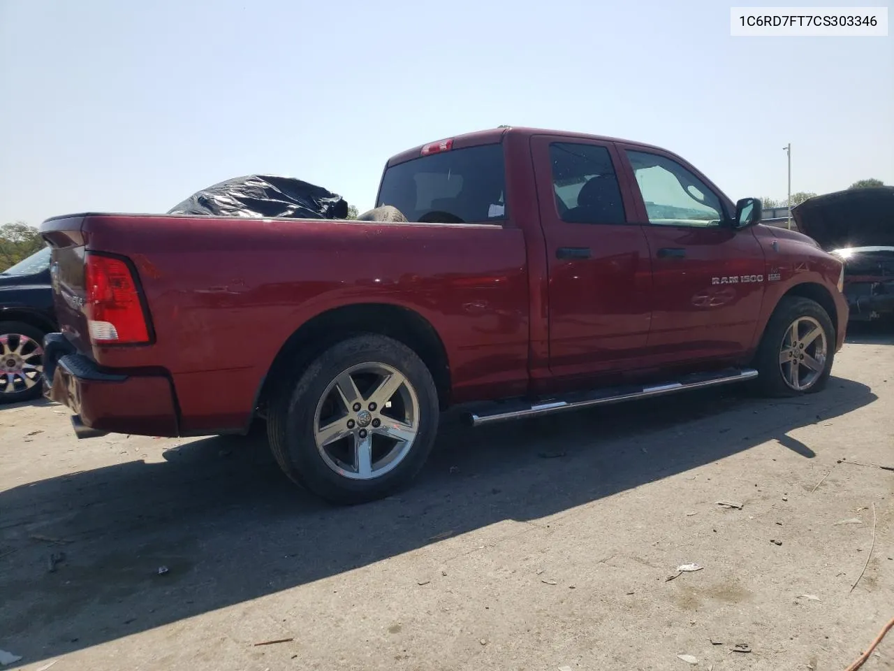 2012 Dodge Ram 1500 St VIN: 1C6RD7FT7CS303346 Lot: 68770844