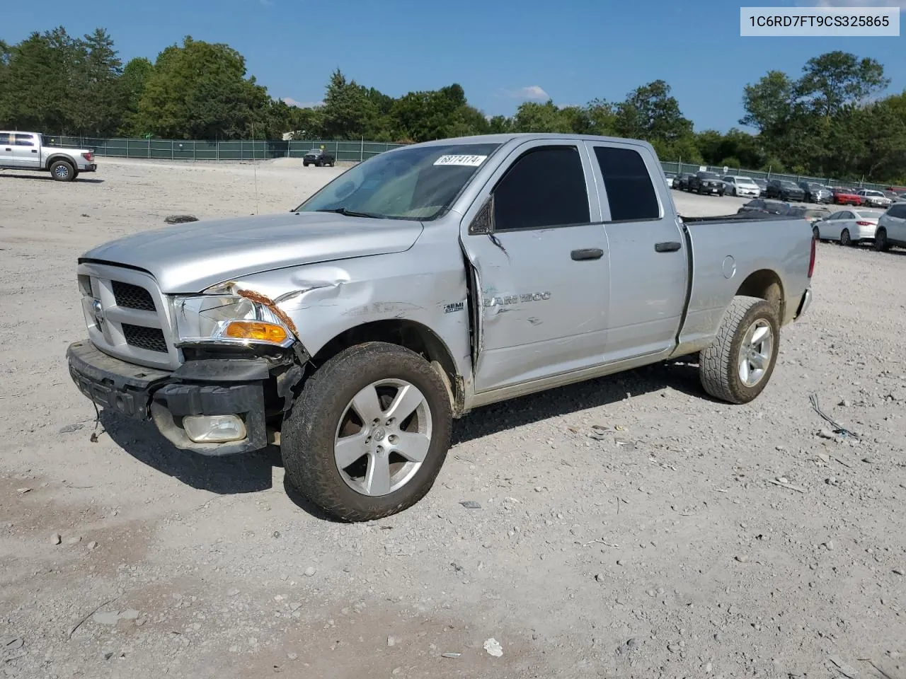 2012 Dodge Ram 1500 St VIN: 1C6RD7FT9CS325865 Lot: 68774174