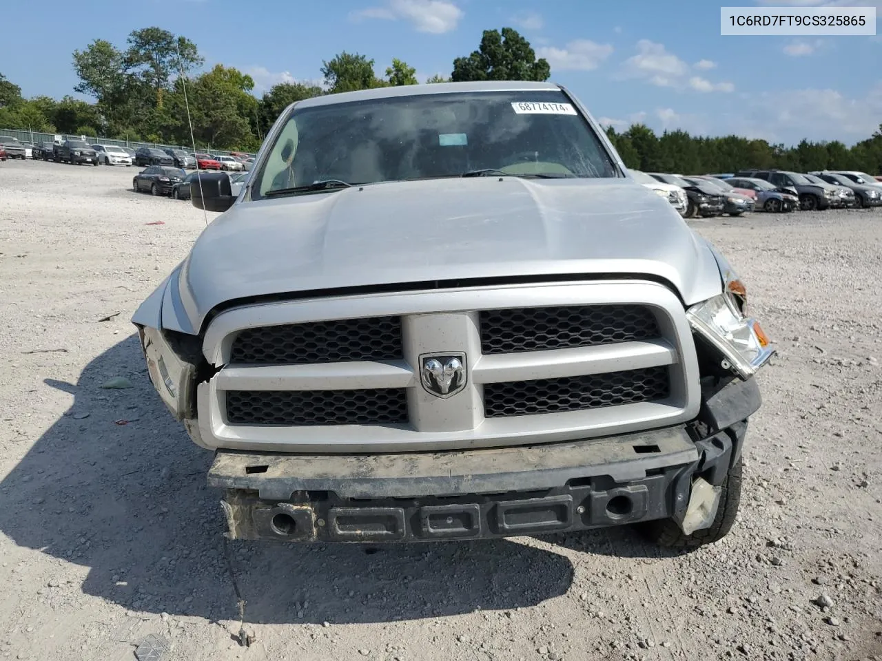 2012 Dodge Ram 1500 St VIN: 1C6RD7FT9CS325865 Lot: 68774174