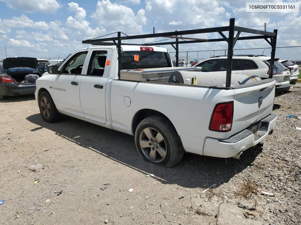 2012 Dodge Ram 1500 St VIN: 1C6RD6FT0CS331161 Lot: 68947024