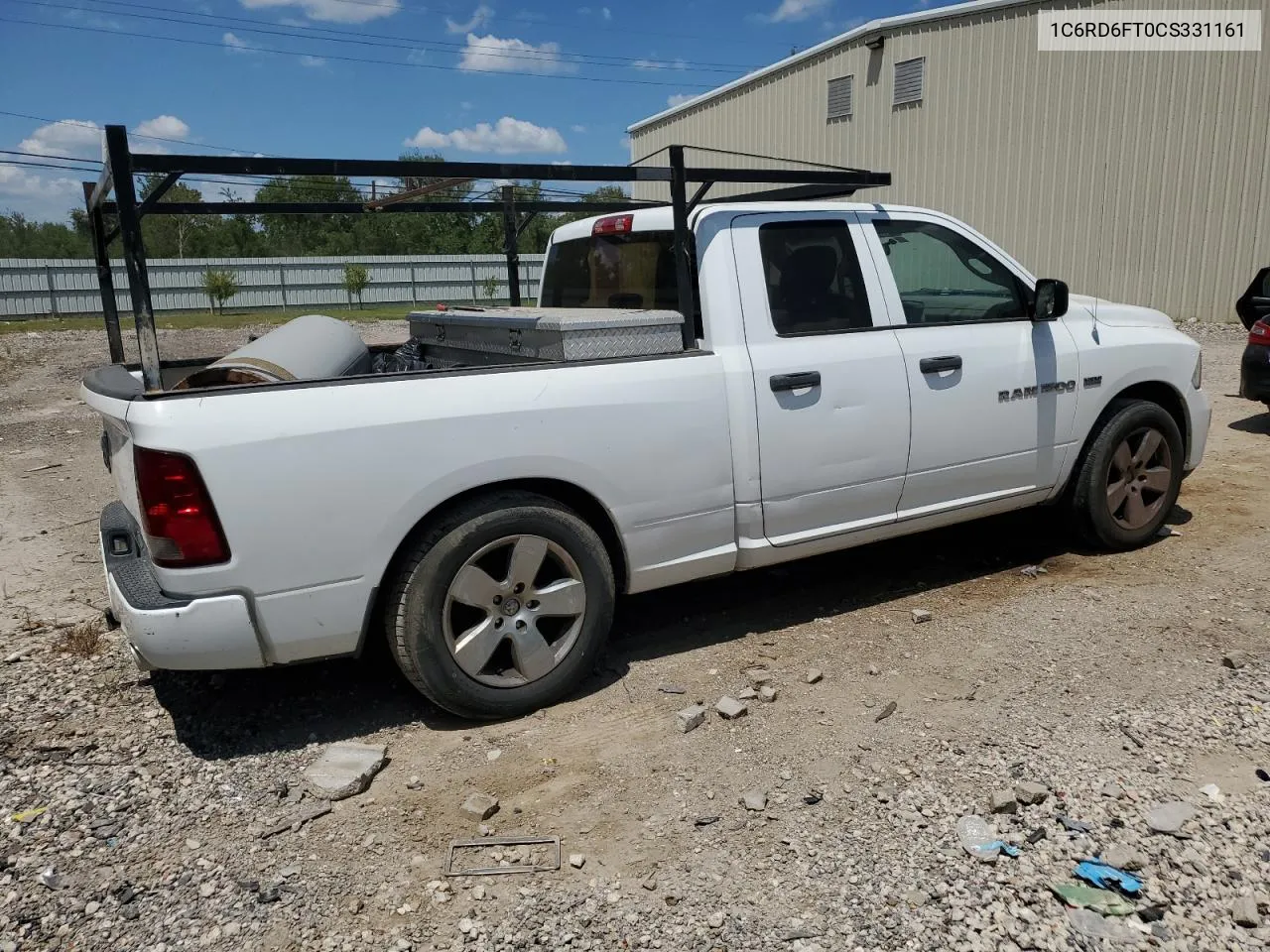 2012 Dodge Ram 1500 St VIN: 1C6RD6FT0CS331161 Lot: 68947024