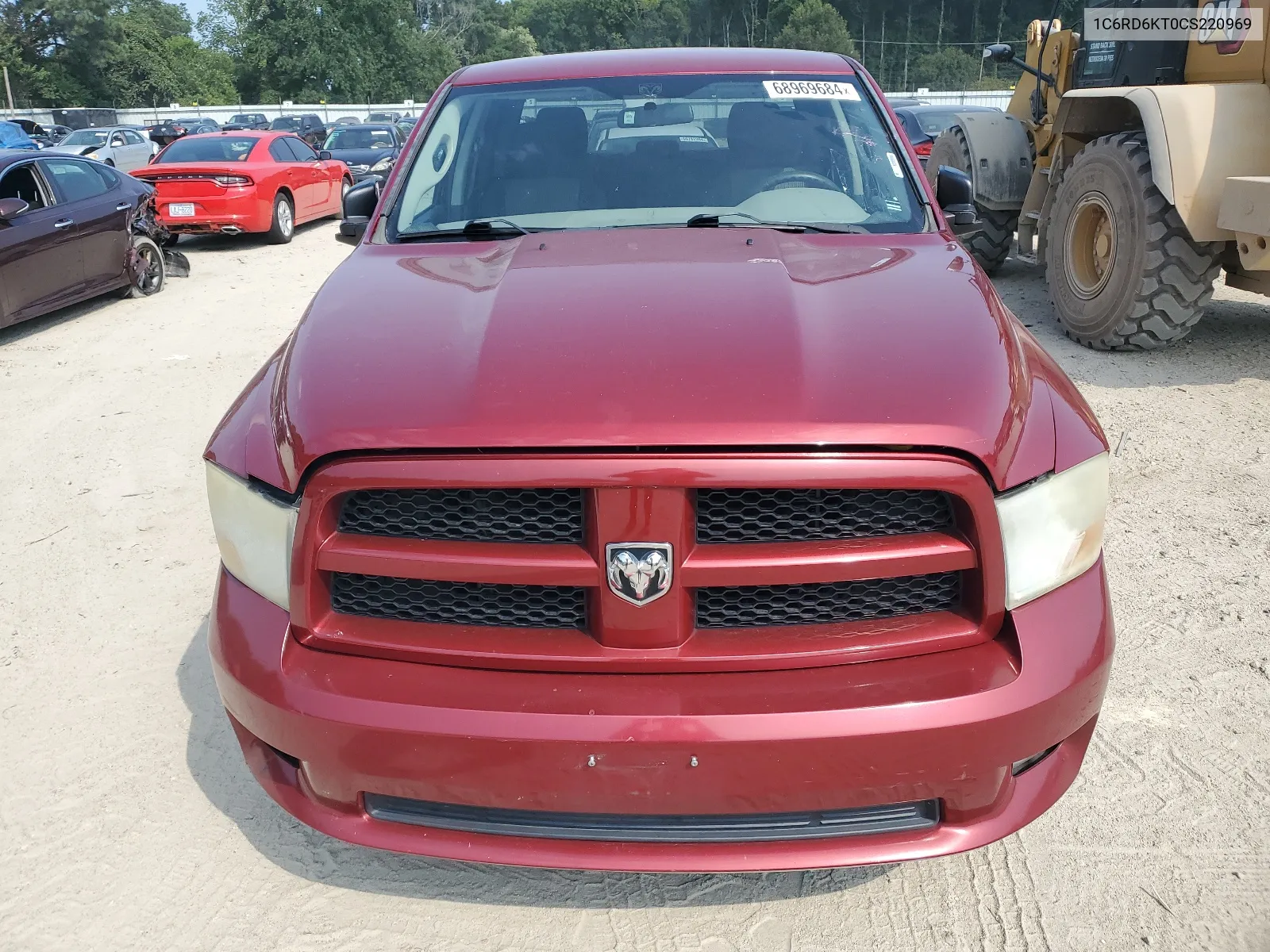 2012 Dodge Ram 1500 St VIN: 1C6RD6KT0CS220969 Lot: 68969684