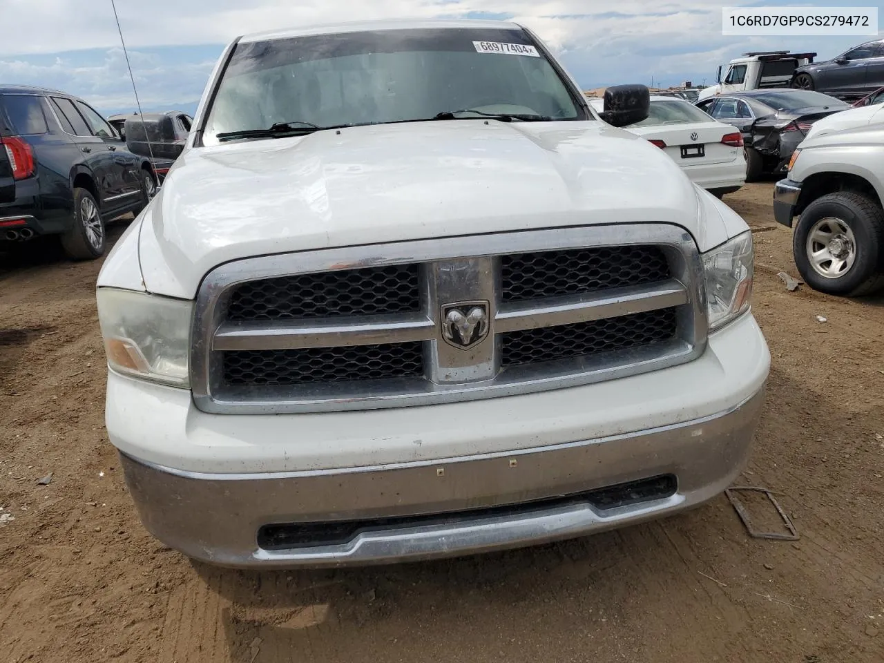 2012 Dodge Ram 1500 Slt VIN: 1C6RD7GP9CS279472 Lot: 68977404