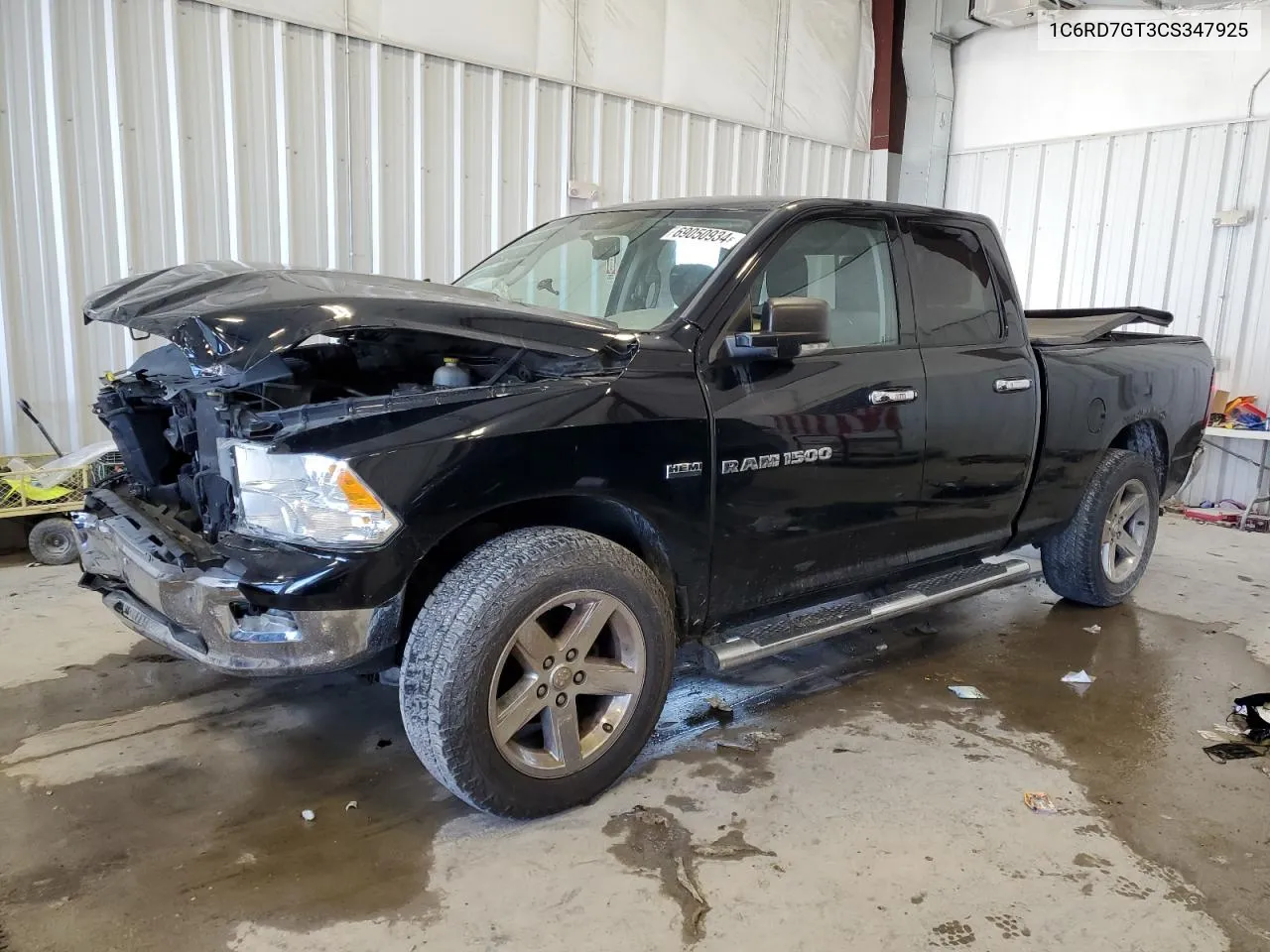 1C6RD7GT3CS347925 2012 Dodge Ram 1500 Slt