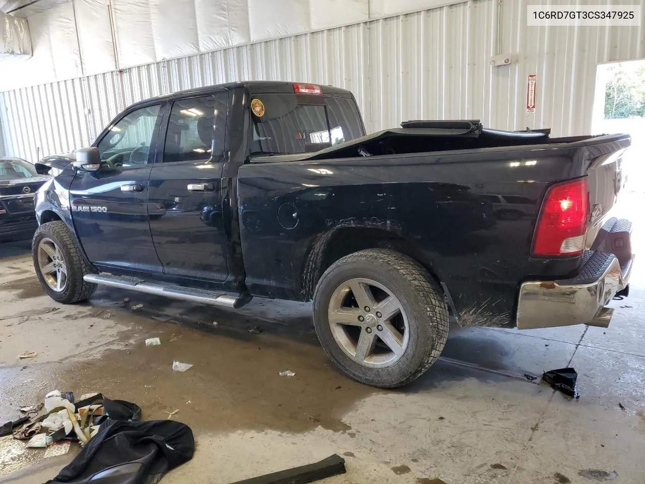 1C6RD7GT3CS347925 2012 Dodge Ram 1500 Slt