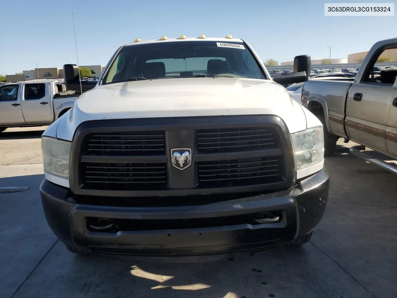 2012 Dodge Ram 3500 St VIN: 3C63DRGL3CG153324 Lot: 69099394