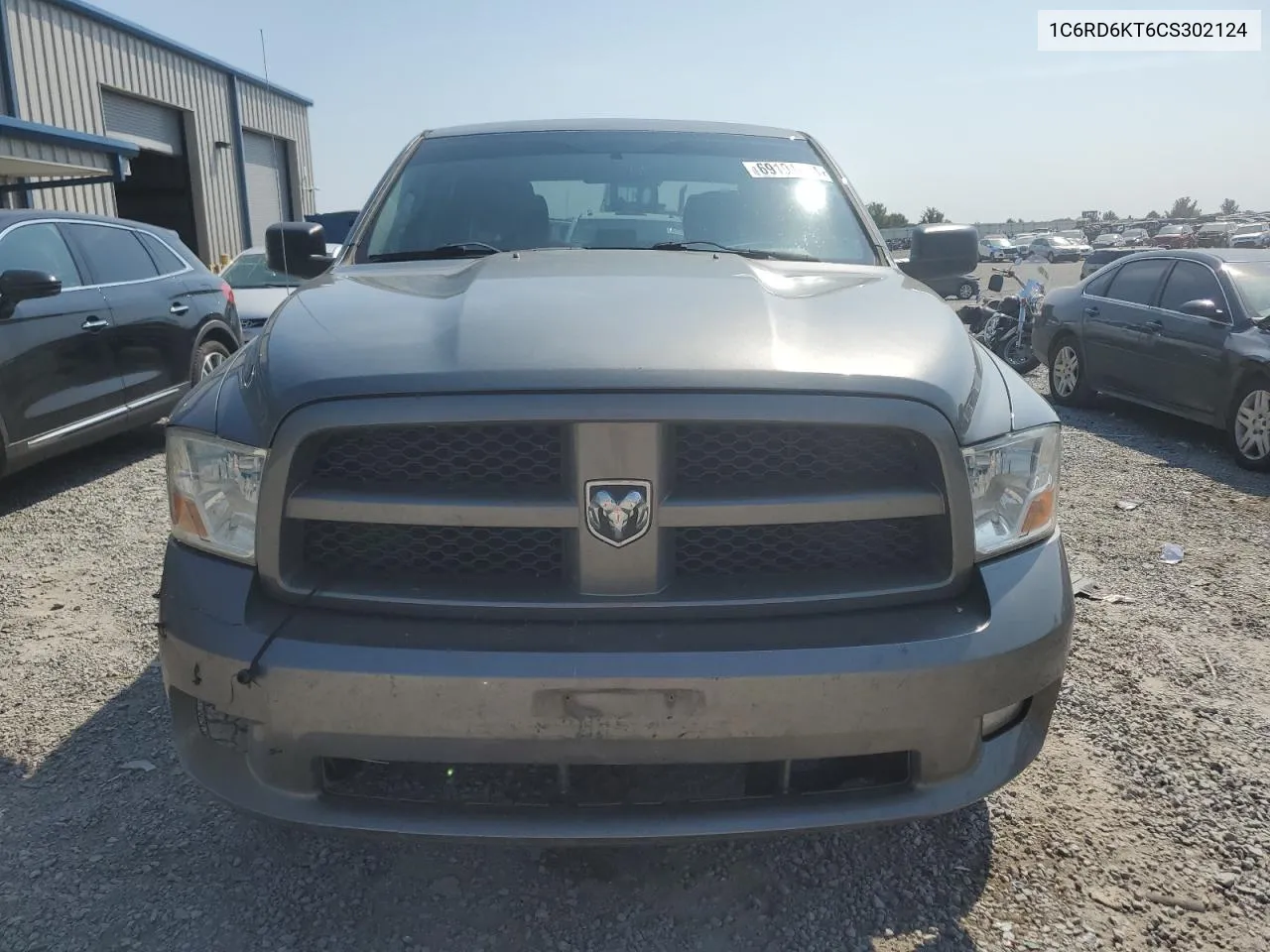 1C6RD6KT6CS302124 2012 Dodge Ram 1500 St