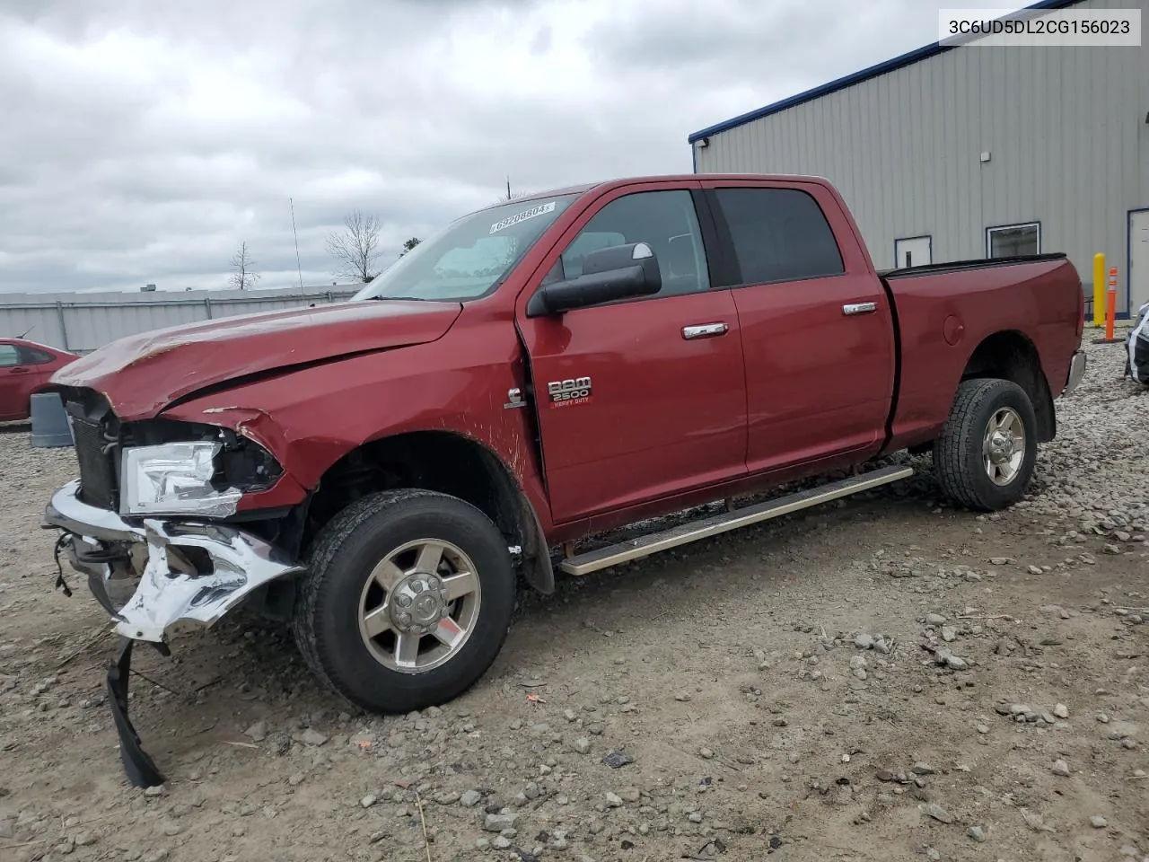 2012 Dodge Ram 2500 Slt VIN: 3C6UD5DL2CG156023 Lot: 69208804