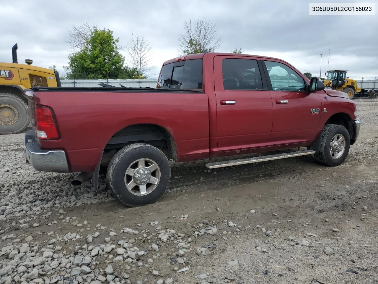 2012 Dodge Ram 2500 Slt VIN: 3C6UD5DL2CG156023 Lot: 69208804