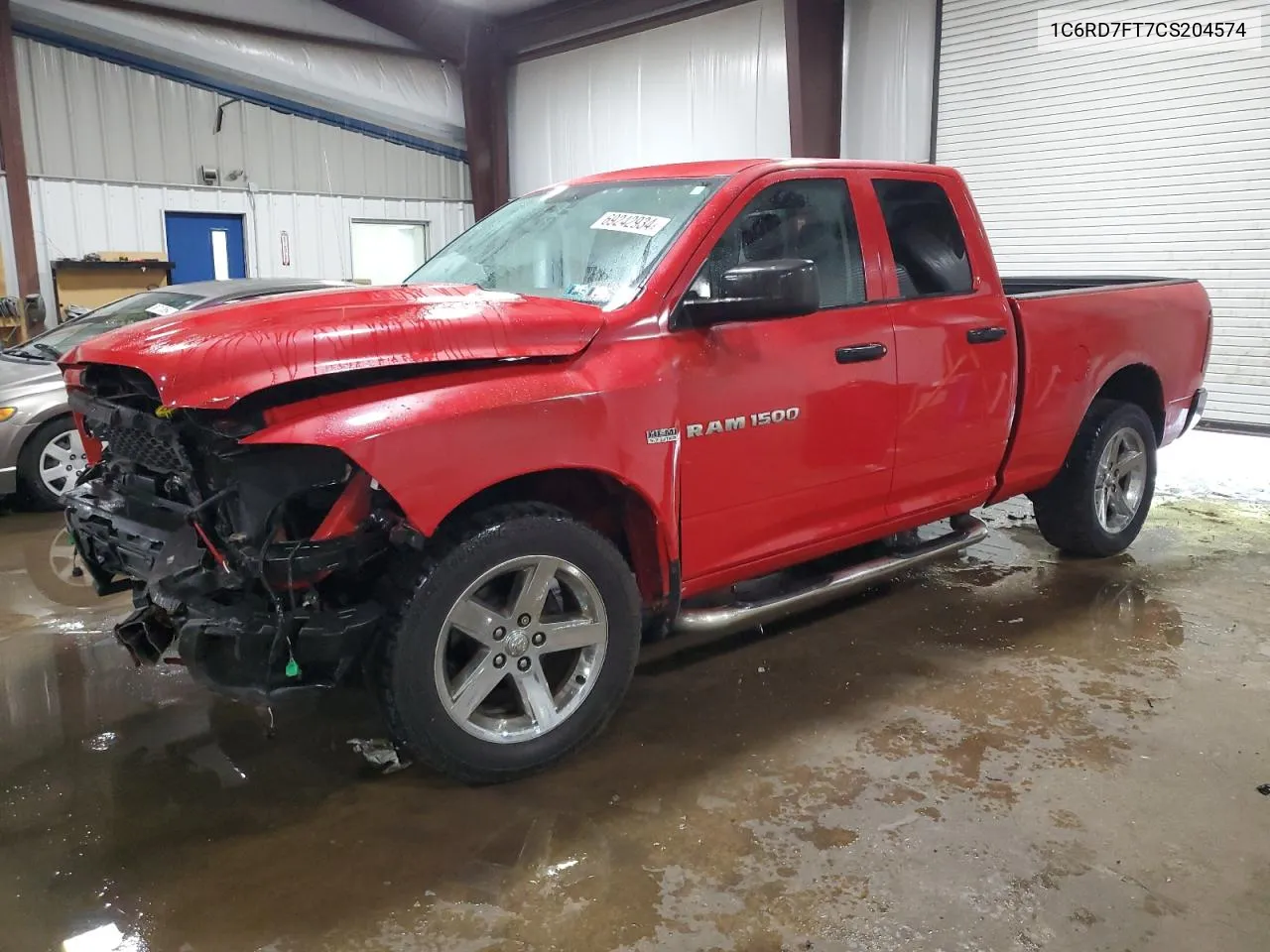 1C6RD7FT7CS204574 2012 Dodge Ram 1500 St