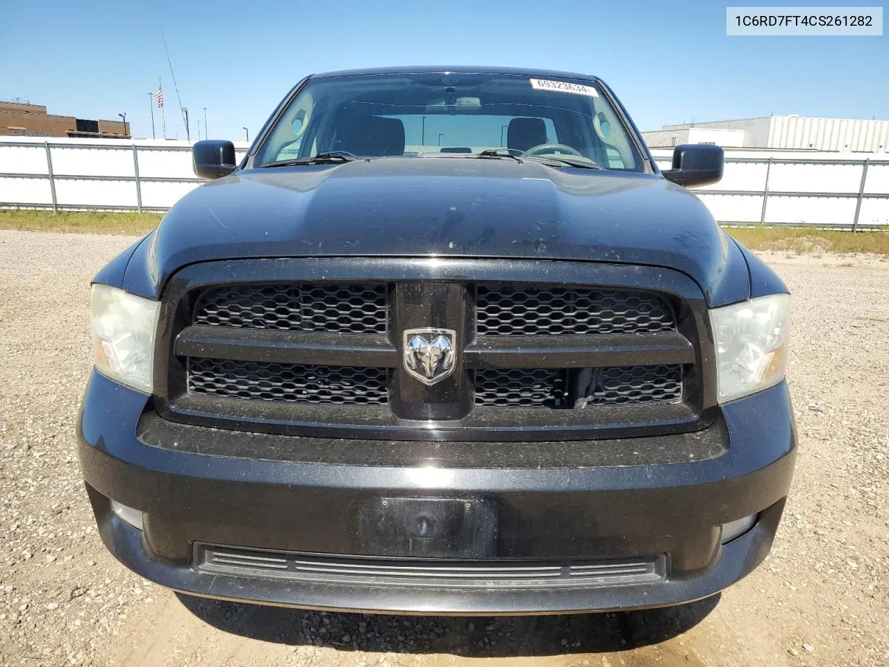 2012 Dodge Ram 1500 St VIN: 1C6RD7FT4CS261282 Lot: 69323634