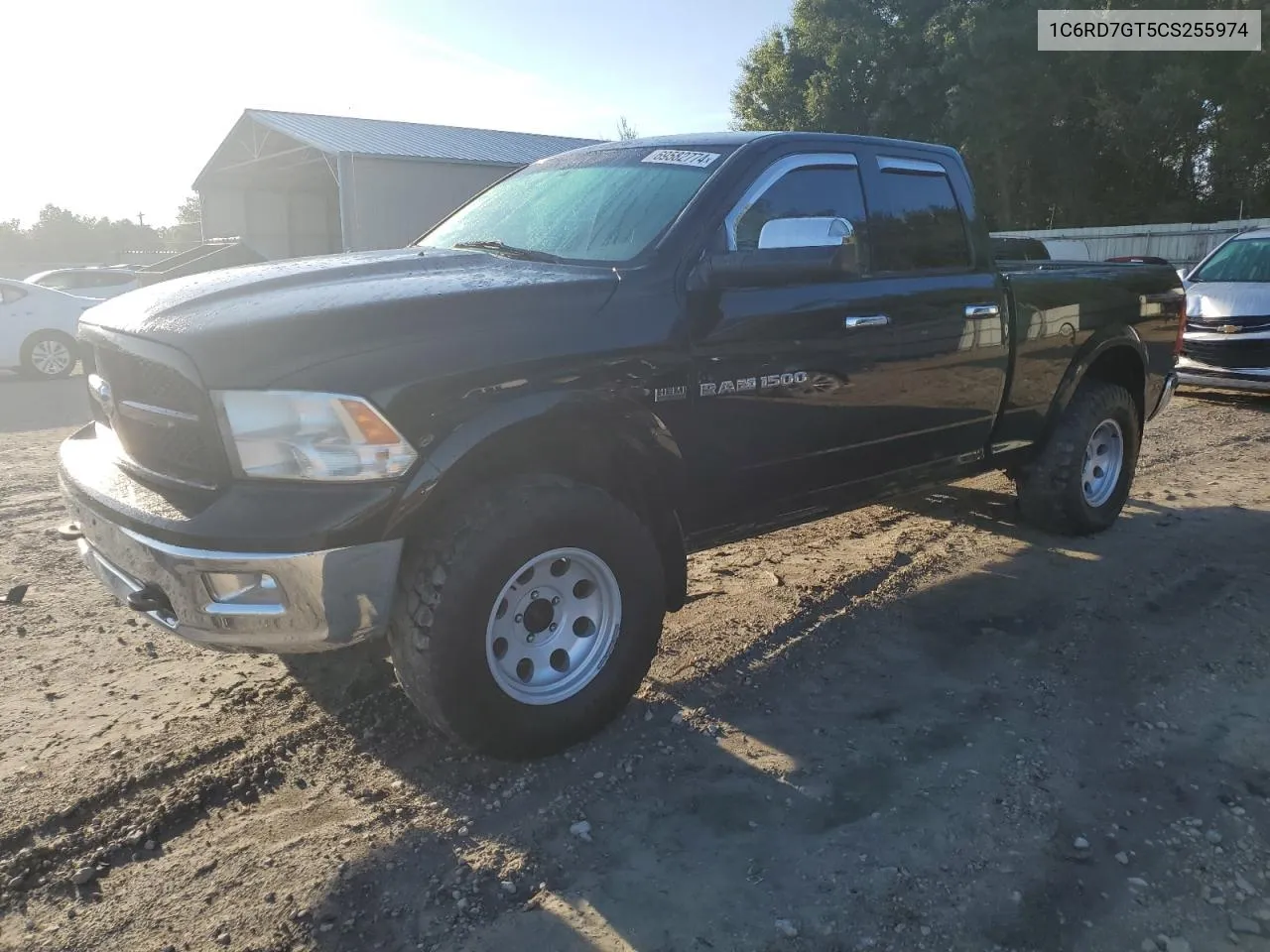 1C6RD7GT5CS255974 2012 Dodge Ram 1500 Slt