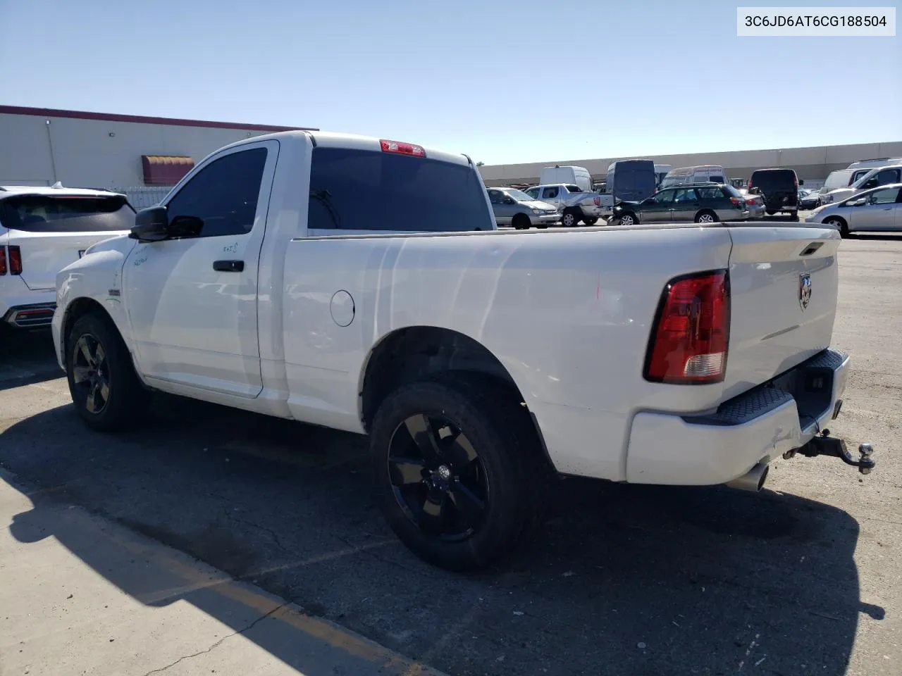 2012 Dodge Ram 1500 St VIN: 3C6JD6AT6CG188504 Lot: 69651974