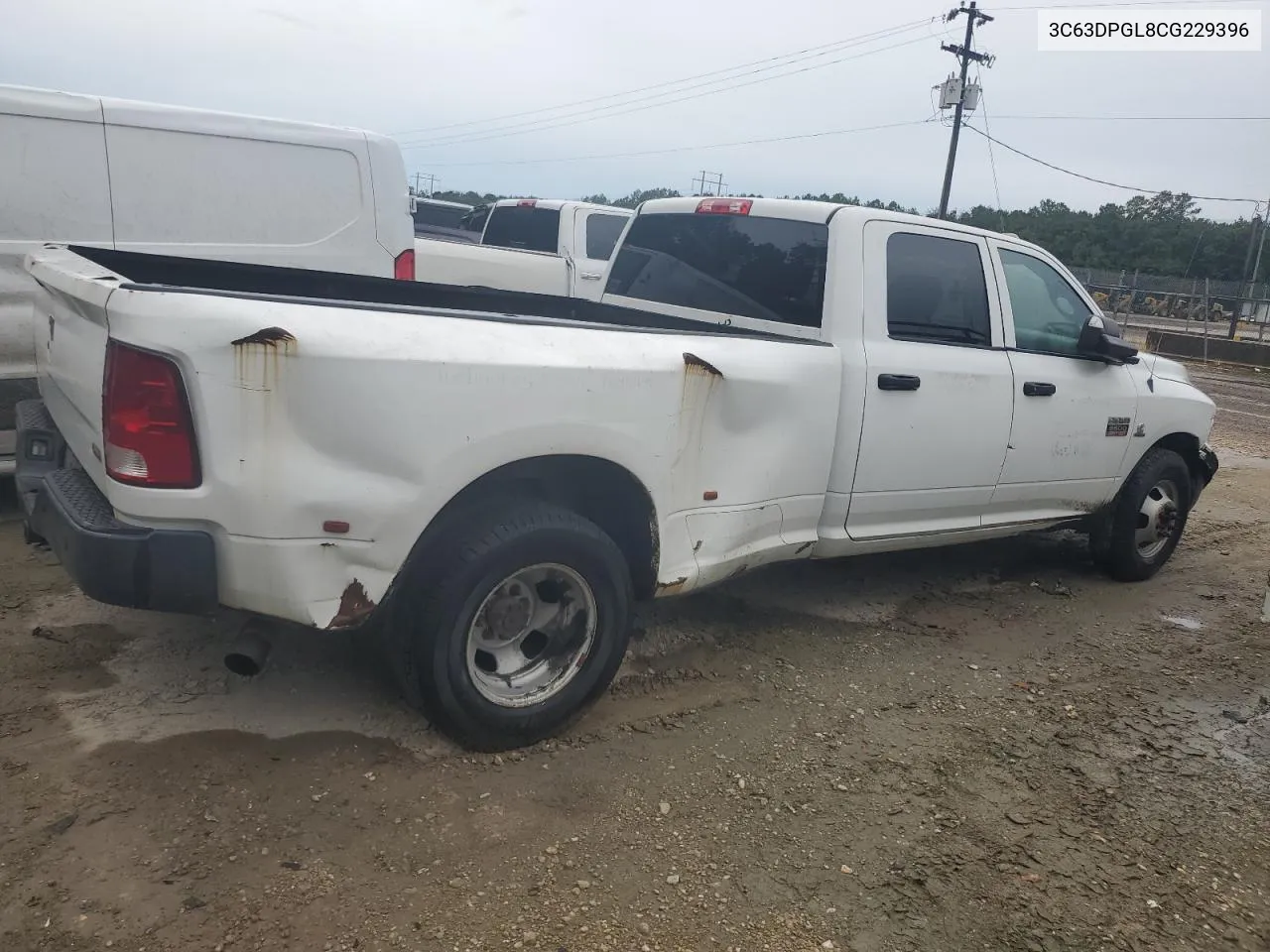 2012 Dodge Ram 3500 St VIN: 3C63DPGL8CG229396 Lot: 69659094