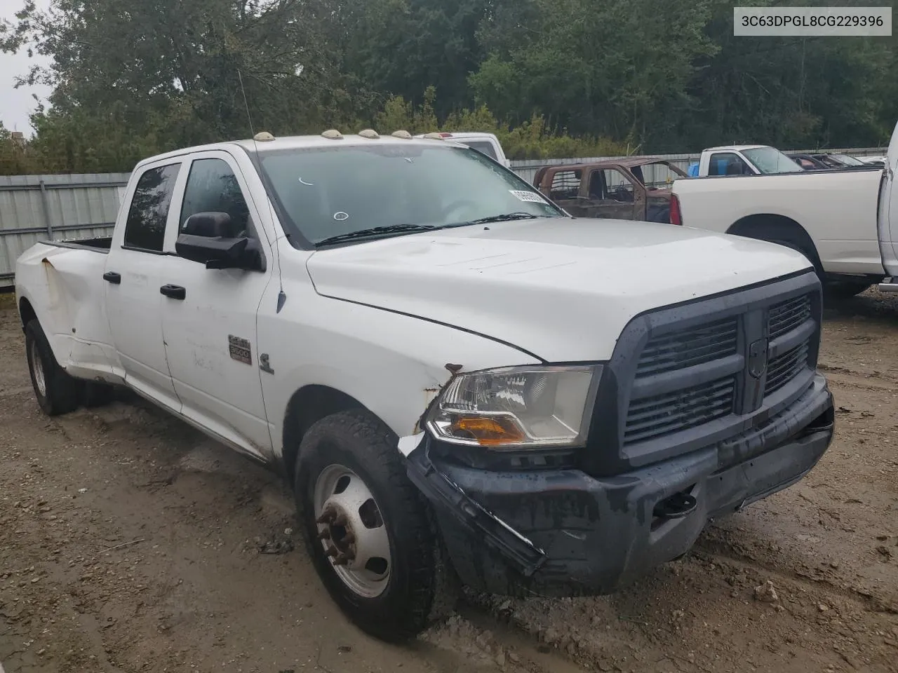 2012 Dodge Ram 3500 St VIN: 3C63DPGL8CG229396 Lot: 69659094