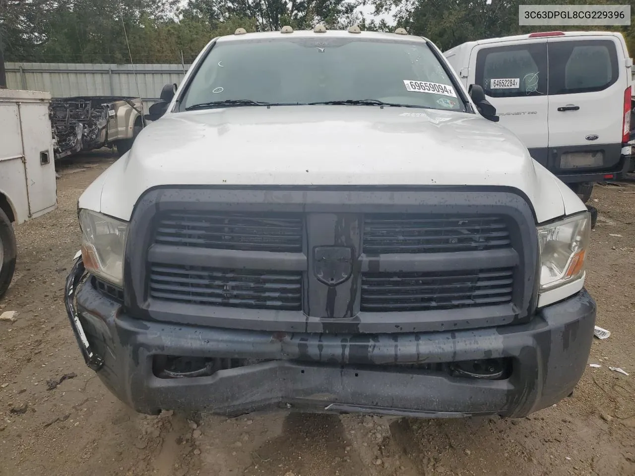 2012 Dodge Ram 3500 St VIN: 3C63DPGL8CG229396 Lot: 69659094