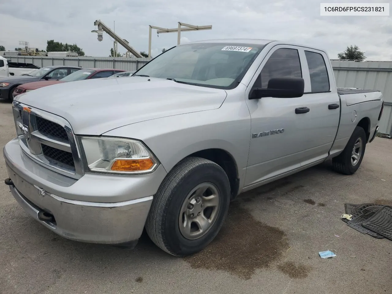 2012 Dodge Ram 1500 St VIN: 1C6RD6FP5CS231821 Lot: 69697374