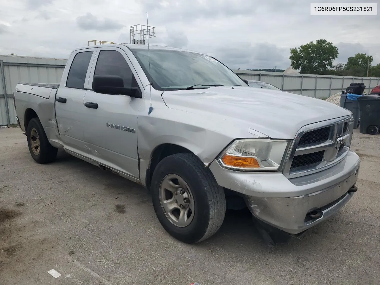 2012 Dodge Ram 1500 St VIN: 1C6RD6FP5CS231821 Lot: 69697374