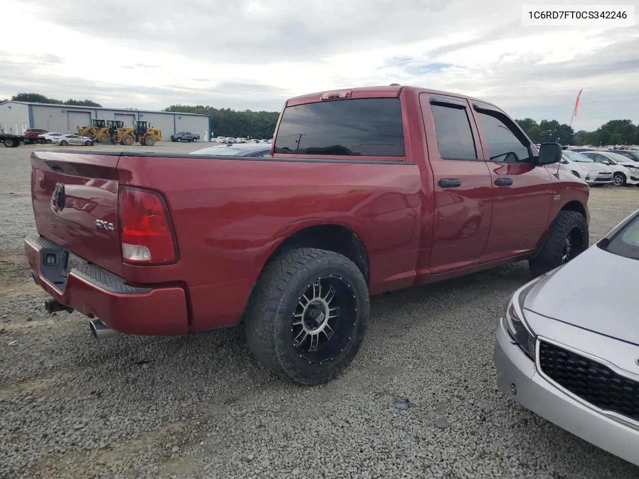 2012 Dodge Ram 1500 St VIN: 1C6RD7FT0CS342246 Lot: 69743214