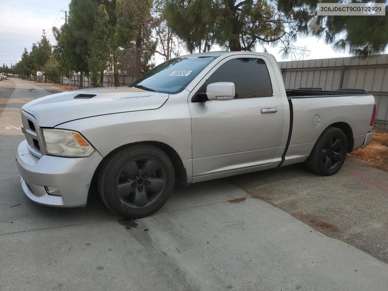 2012 Dodge Ram 1500 Sport VIN: 3C6JD6CT9CG122929 Lot: 69767624