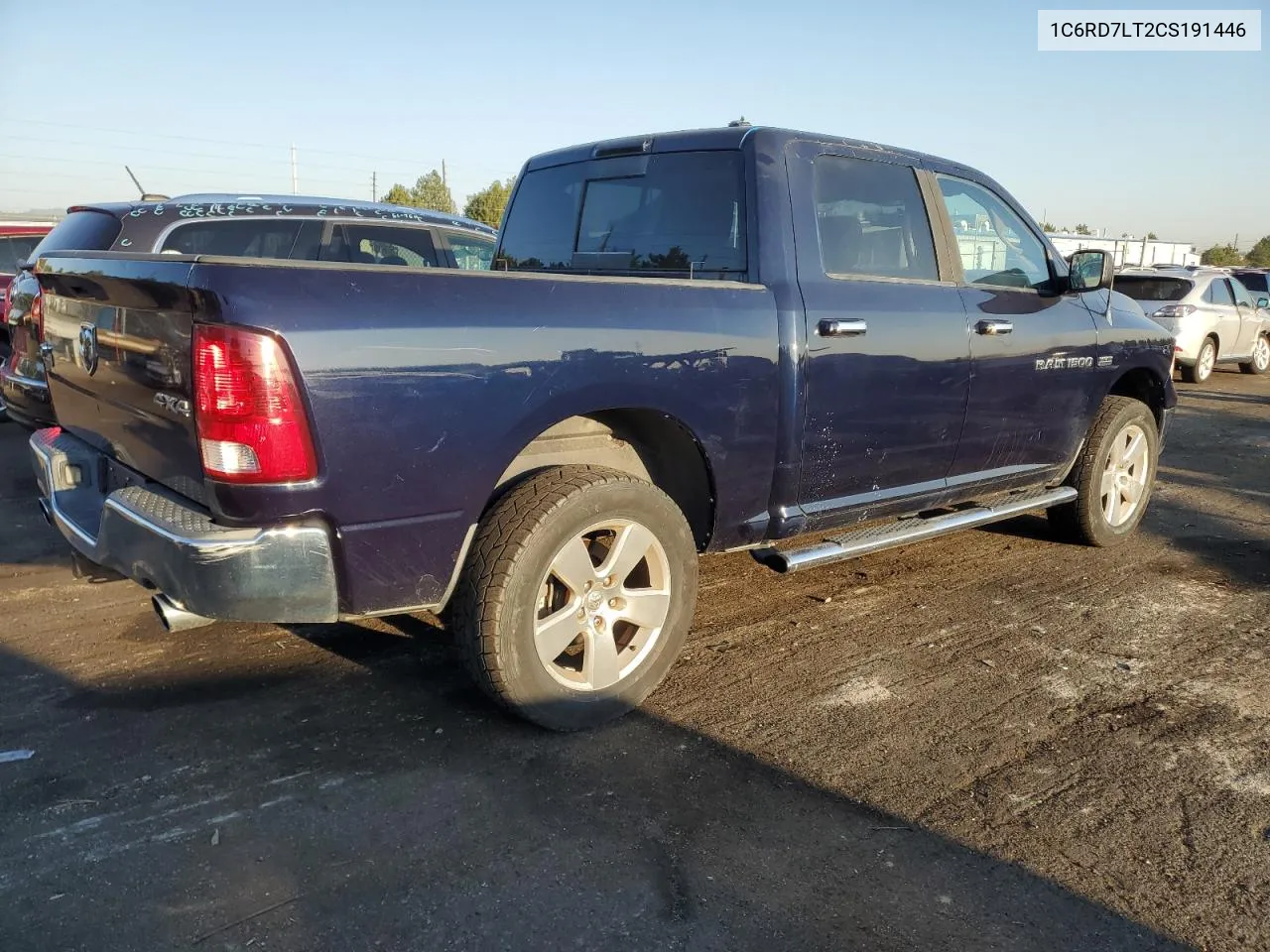 1C6RD7LT2CS191446 2012 Dodge Ram 1500 Slt