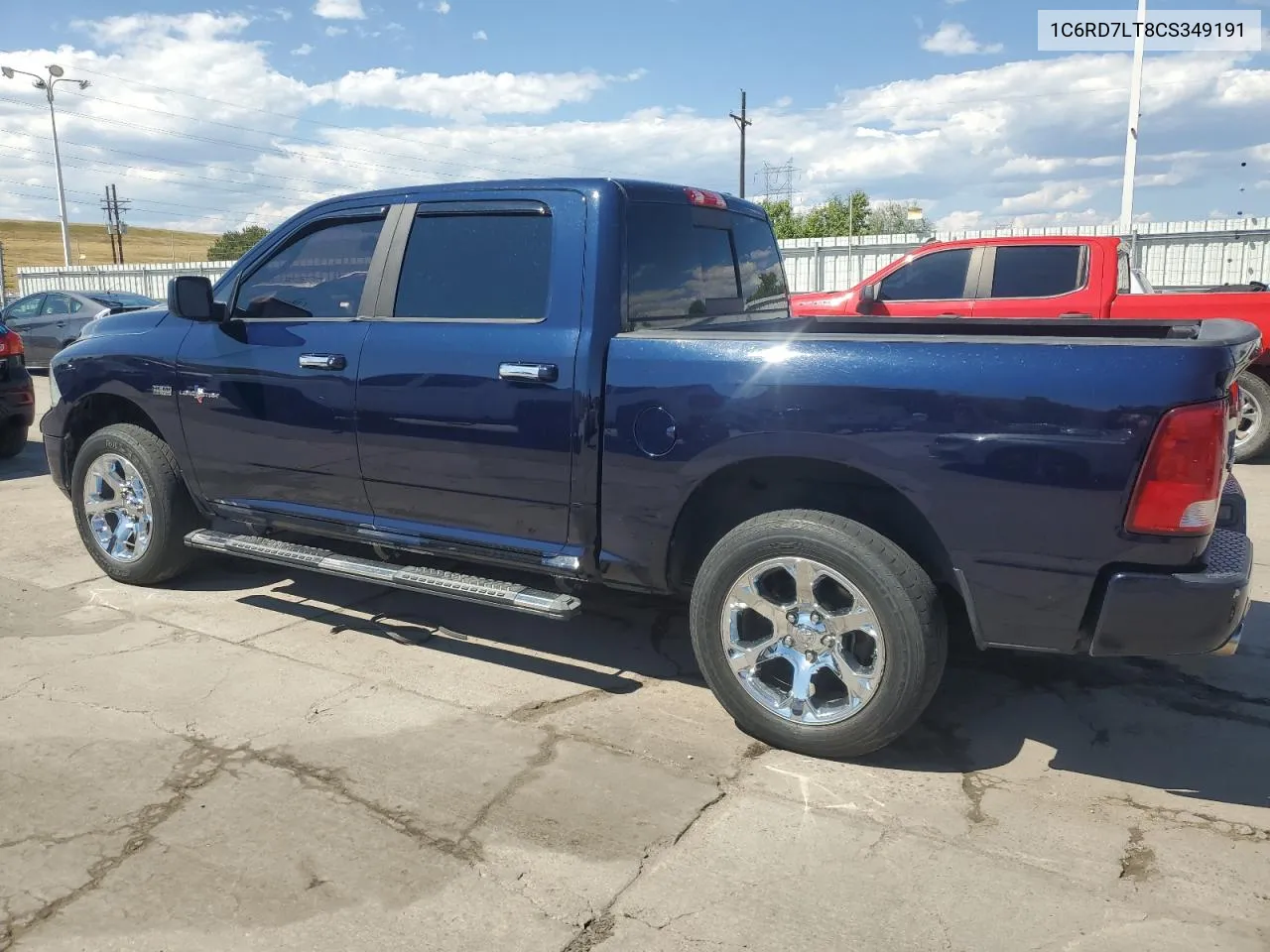 1C6RD7LT8CS349191 2012 Dodge Ram 1500 Slt