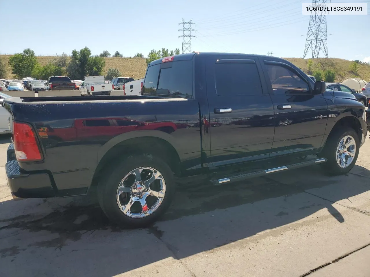 1C6RD7LT8CS349191 2012 Dodge Ram 1500 Slt