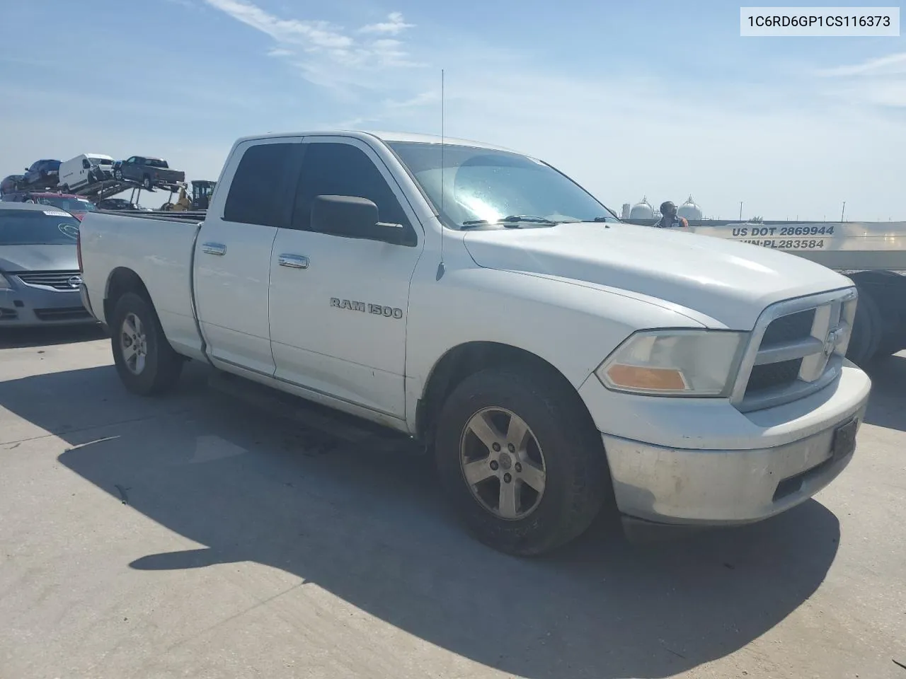 2012 Dodge Ram 1500 Slt VIN: 1C6RD6GP1CS116373 Lot: 69971504