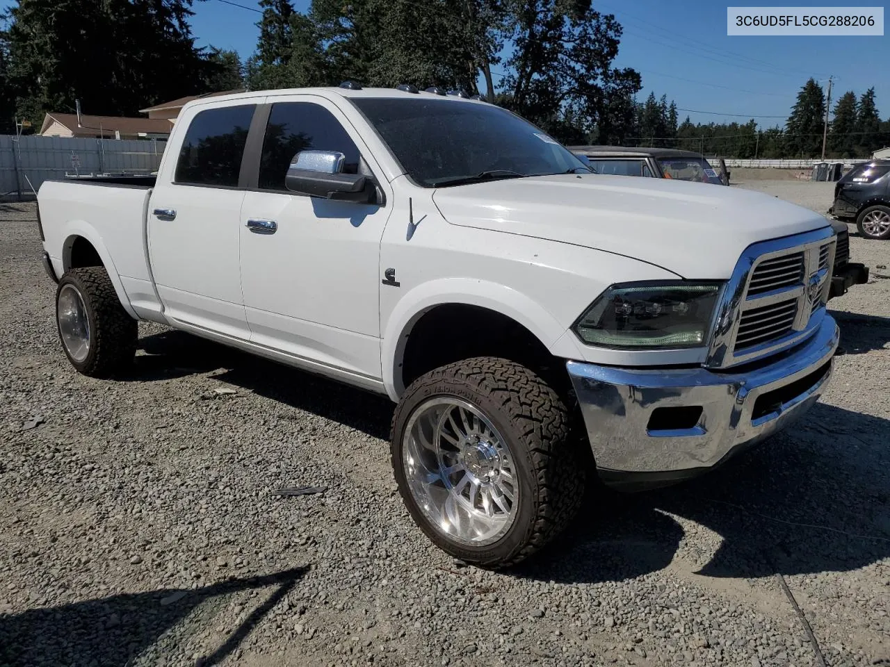 2012 Dodge Ram 2500 Laramie VIN: 3C6UD5FL5CG288206 Lot: 70039654