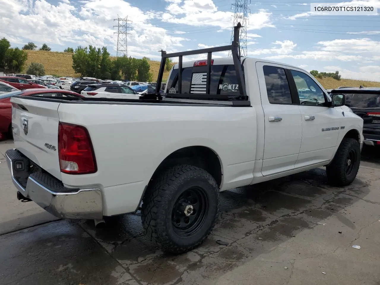 2012 Dodge Ram 1500 Slt VIN: 1C6RD7GT1CS121320 Lot: 70046394