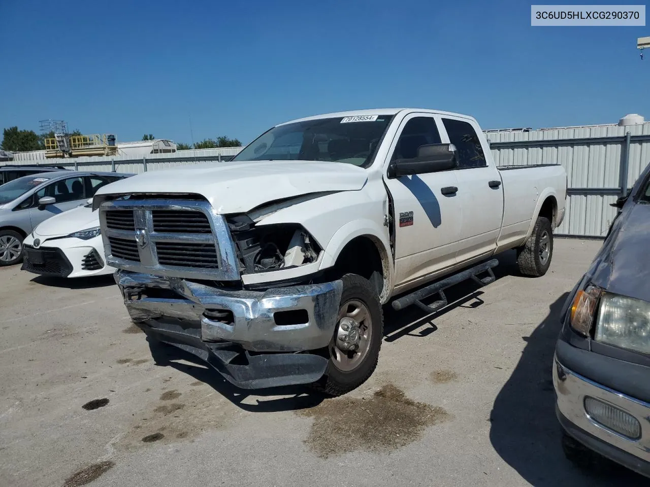 2012 Dodge Ram 2500 St VIN: 3C6UD5HLXCG290370 Lot: 70128554