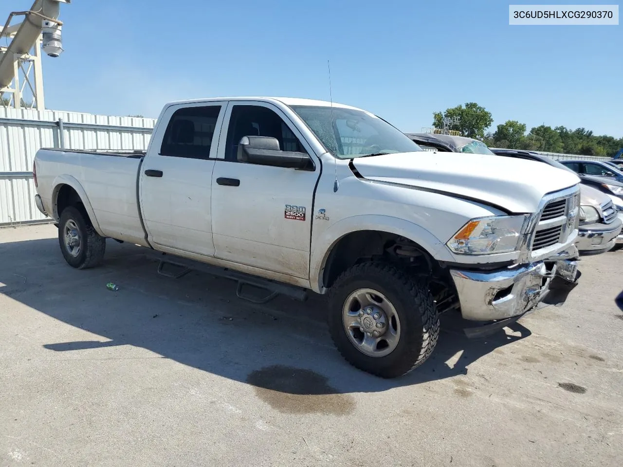 2012 Dodge Ram 2500 St VIN: 3C6UD5HLXCG290370 Lot: 70128554