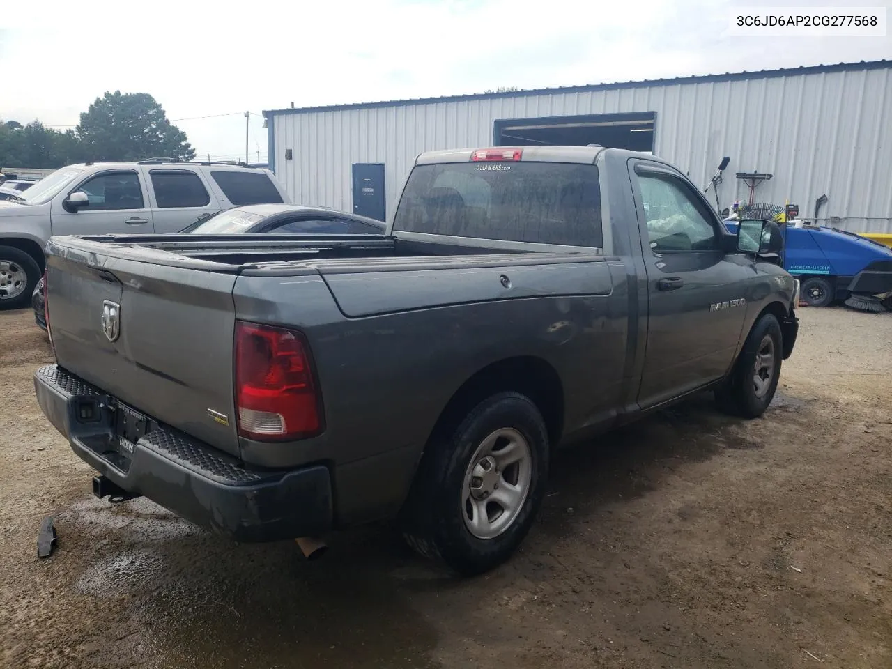 2012 Dodge Ram 1500 St VIN: 3C6JD6AP2CG277568 Lot: 70187644